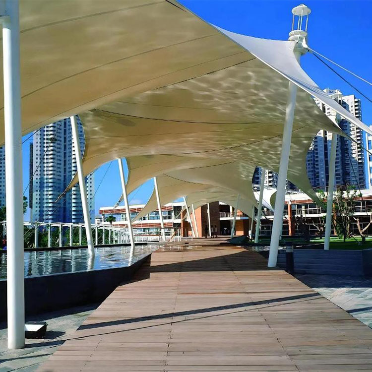 额尔古纳市膜结构景观棚