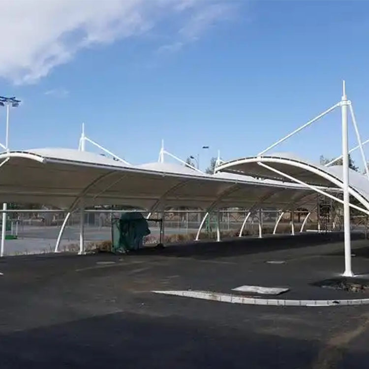 额尔古纳市膜结构电动车棚