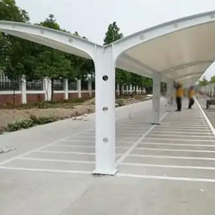 额尔古纳市膜结构电动车棚